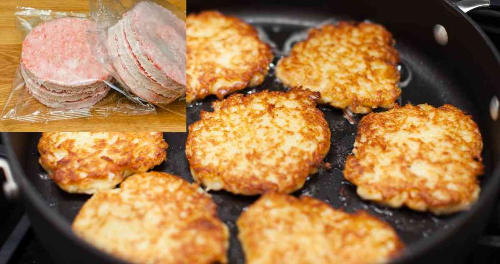 How To Cook Frozen Burgers In A Frying Pan