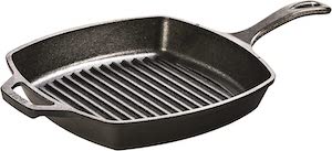 Lodge Pre-Seasoned cast iron grill pan