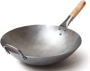 Craft Wok Traditional Hand Hammered Carbon Steel