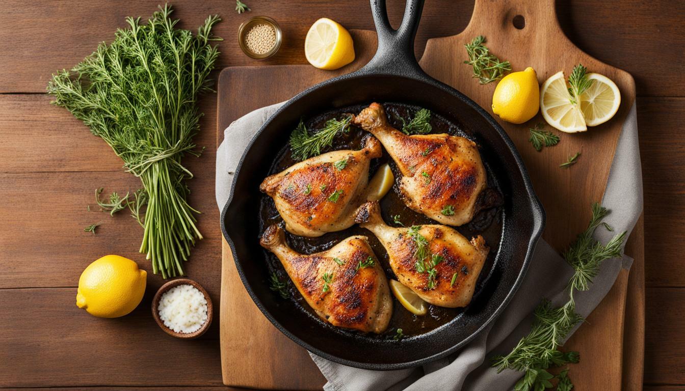 How to Cook Chicken Thighs in a Cast Iron Skillet?