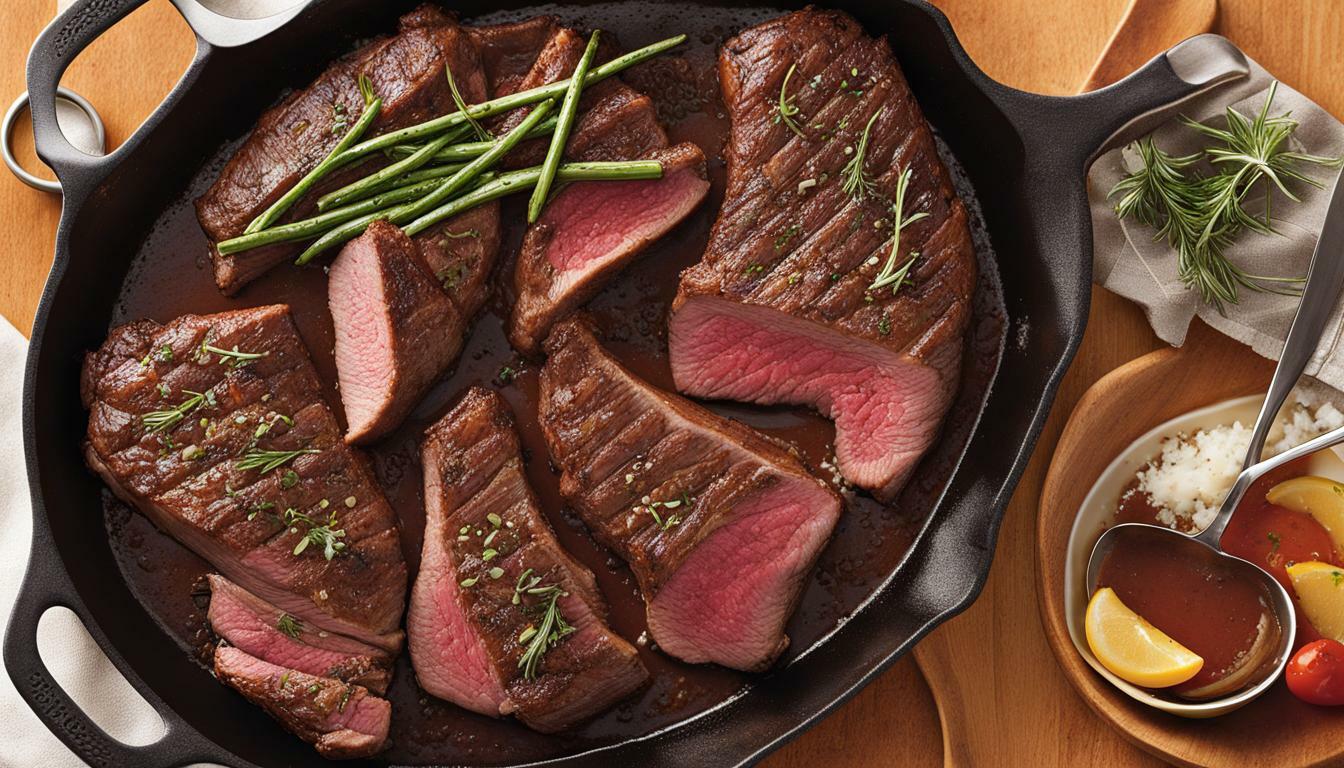 How to Cook Chuck Steak in Skillet?